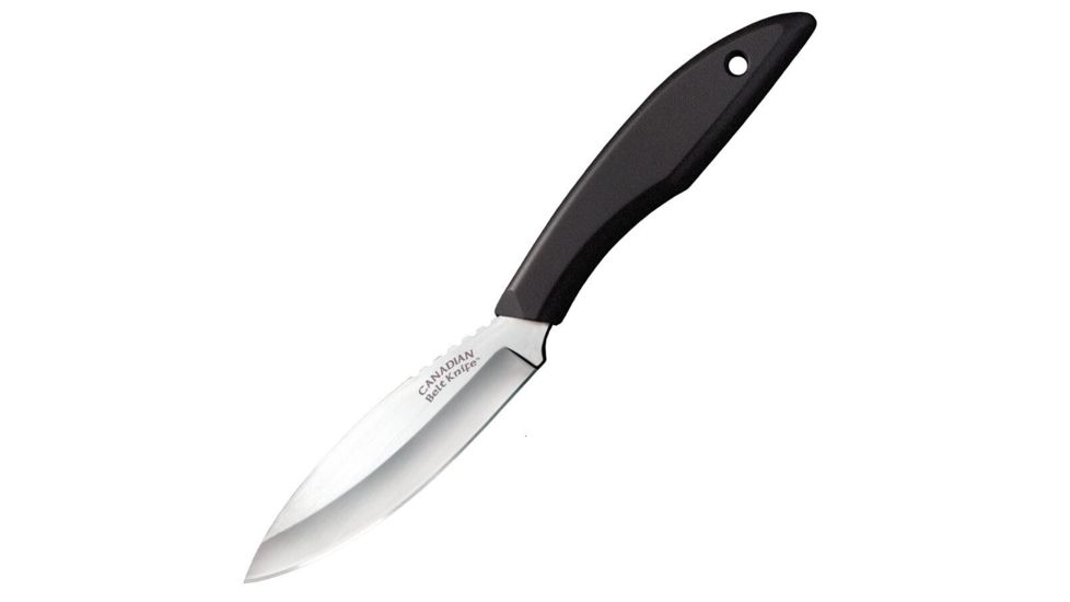 Cold Steel Canadian 8.5in Belt Knife, Black/Silver, 8.5in, CS-20CBLZ
