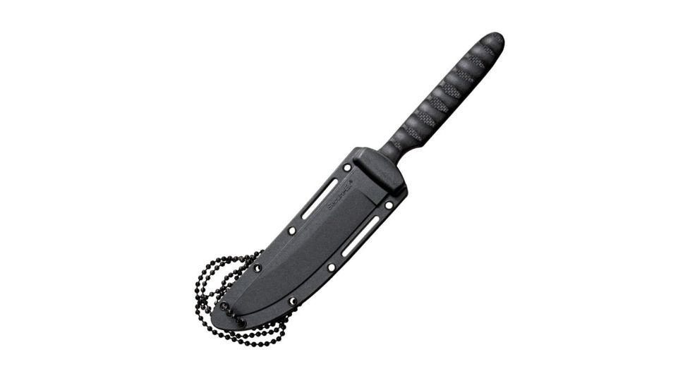 Cold Steel Tanto Spike 8in Fixed Blade Knife, Black/Silver, 8in, CS-53NCTZ