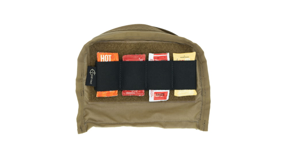 Cole-Tac 4 Slot Elastic Organizer, Black, EE4002