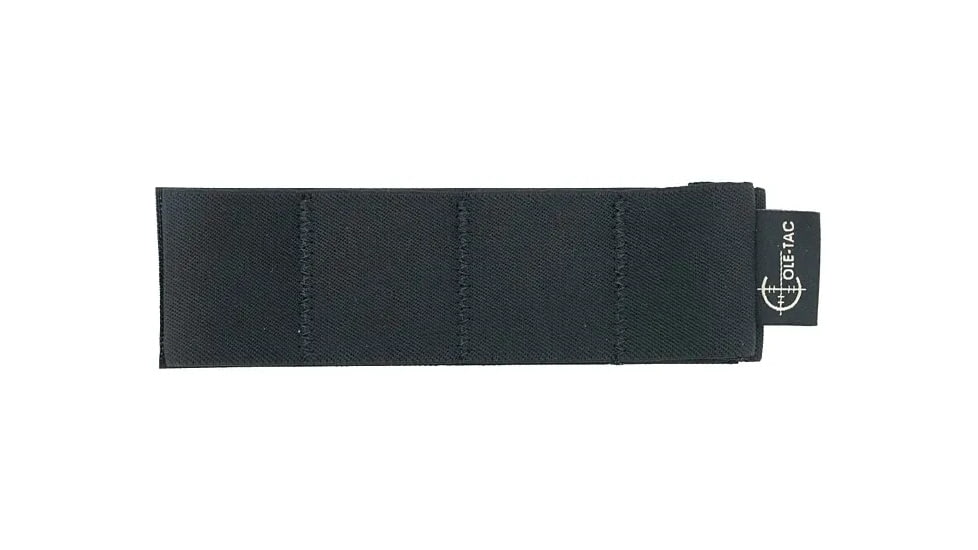 Cole-Tac 4 Slot Elastic Organizer, Black, EE4002
