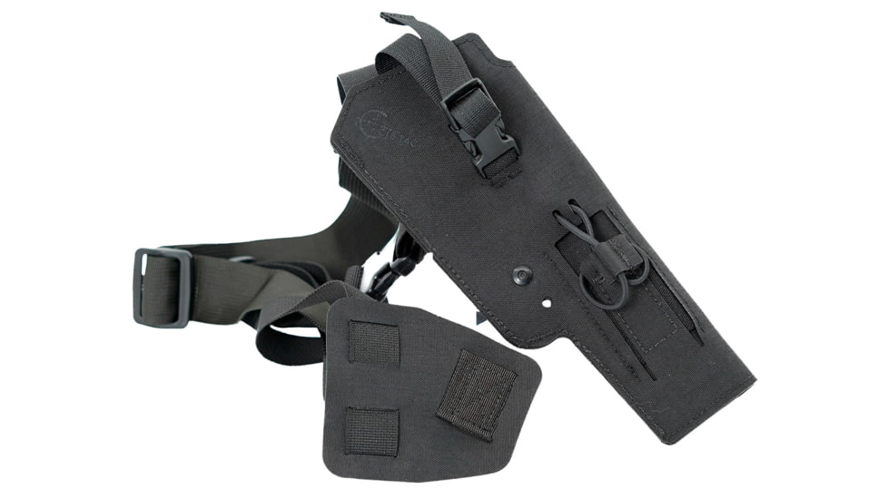 Cole-Tac Varmint Wrangler WML Chest Holster Right Hand, Black, VW111
