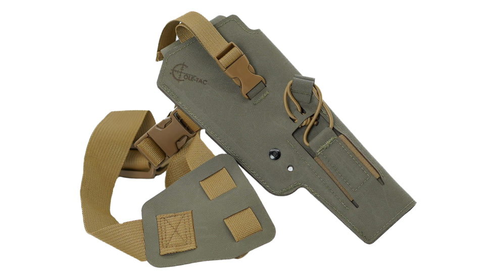 Cole-tac Varmint Wrangler Pistol Holder Ranger Green Right Hand, VW114
