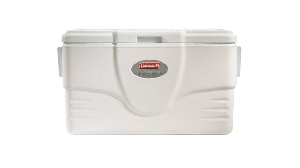 Coleman 70 Quart Marine Cooler, White 6270A798
