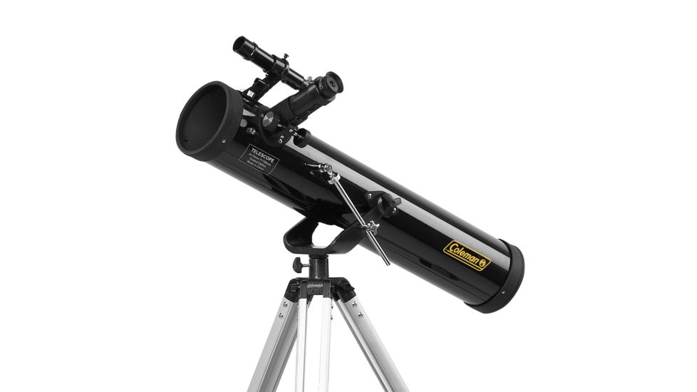 Coleman AstroWatch D76mm x 700mm Reflector Telescope, Black CDB767AZ1