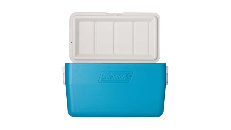Coleman Chiller 48-Quart Hard Cooler, Ocean/White/White, CM1010810001-43