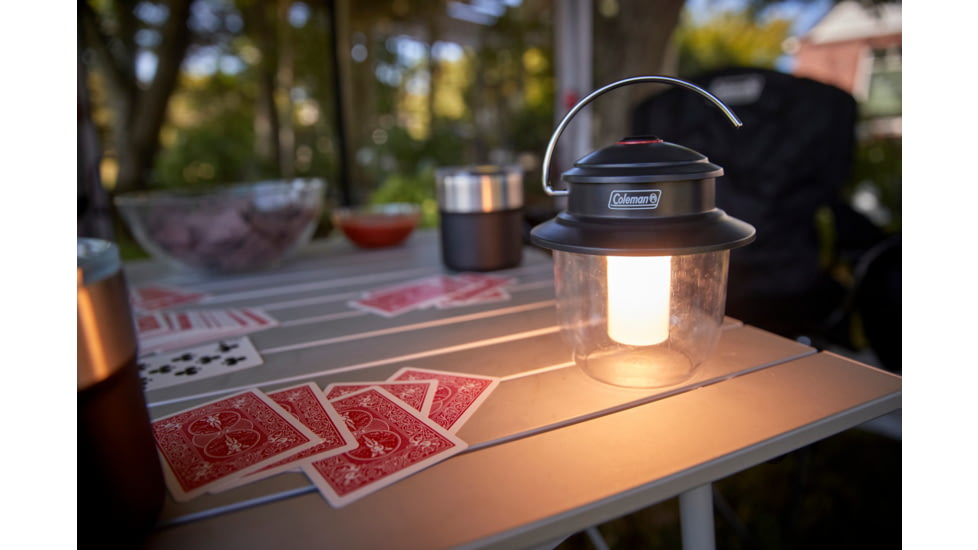 Coleman Classic Recharchable 400 Lumens LED Lantern, Black, CM1011510001-27