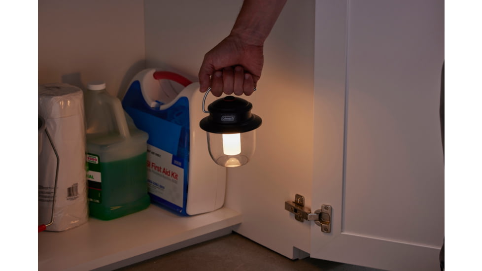Coleman Classic Recharchable 400 Lumens LED Lantern, Black, CM1011510001-27