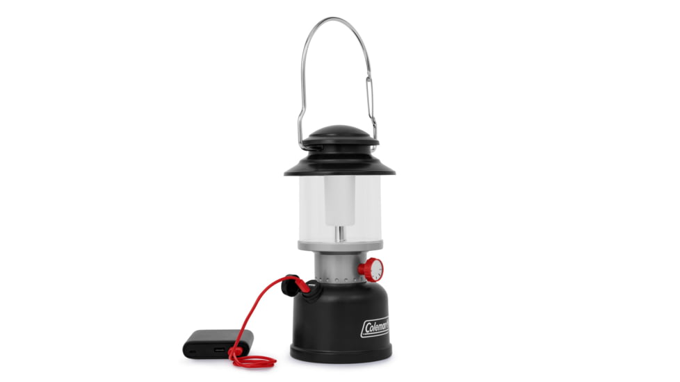 Coleman Classic Recharchable 800 Lumens LED Lantern, Black, CM1011510001-28