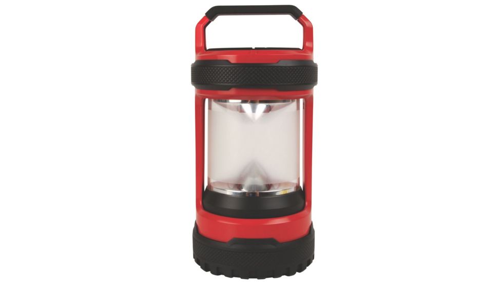 Coleman Conquer Spin 550L LED Lantern, 550 Lumens, 4-D Batteries, Red / Black 2000022328