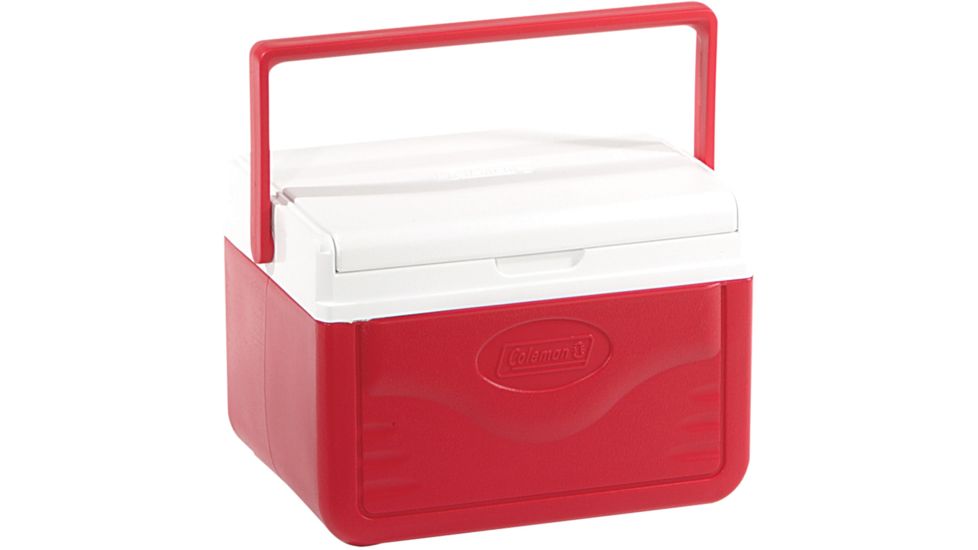 Coleman Cooler, 5 Quart, FlipLid, Red 187889
