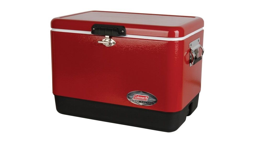 Coleman Cooler, 54 Quart, Red Global 187860