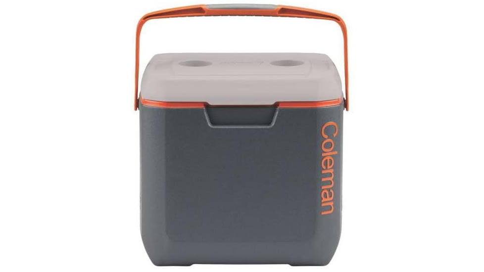 Coleman Cooler Xtreme 28qt Dark Grey/orage W/carry Handle