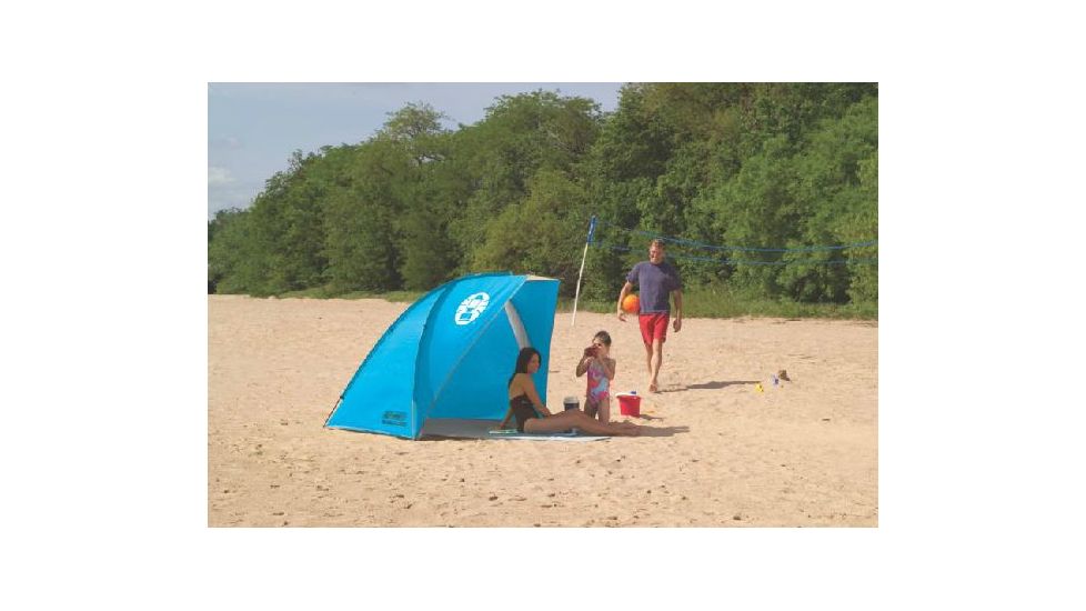 Coleman Daytrip Beach Shade Shelter, Blue, CM1010310010-1