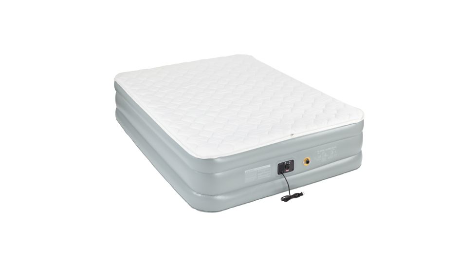 Coleman Double High Pillowtop Quickbed Airbed, 120 v Built-in Pump, Queen-Sized 187566