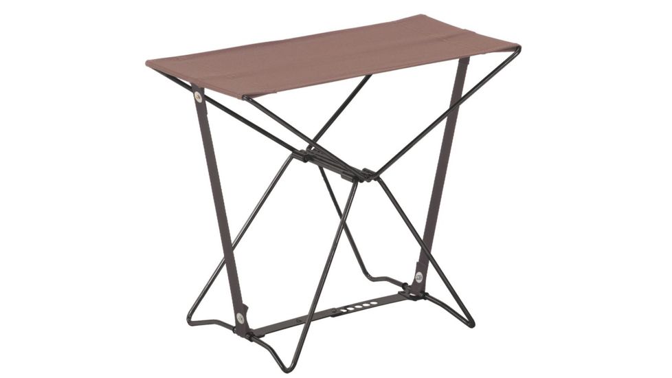 Coleman Event Folding Stool, Supports up to 175 lbs, 13.4 in Sitting Height, Tan, Seat 15.5 in 2000020262