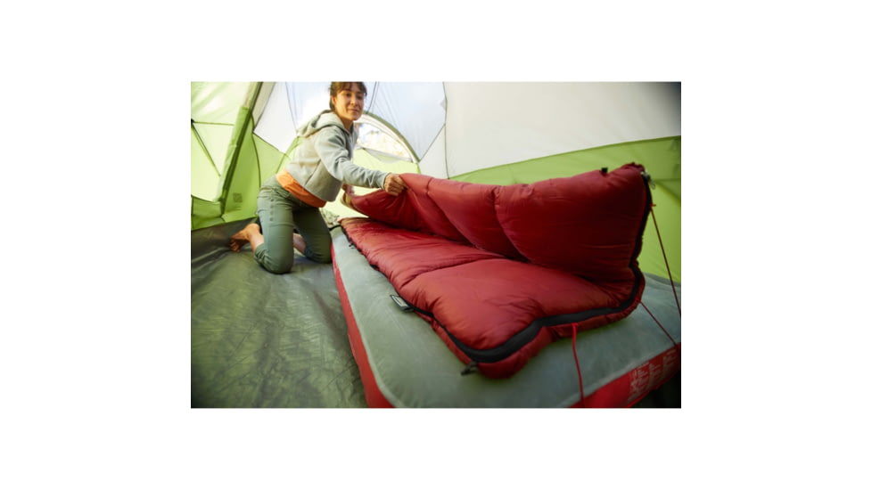 Coleman Flatlands Sleeping Bag, 30 F, Mahogany, CM1010410016-20
