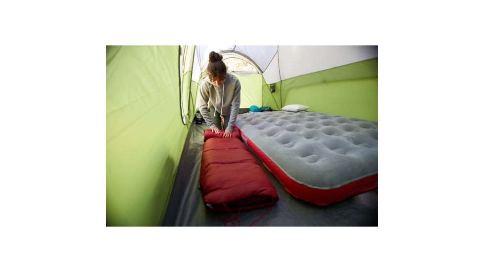 Coleman Flatlands Sleeping Bag, 30 F, Mahogany, CM1010410016-20