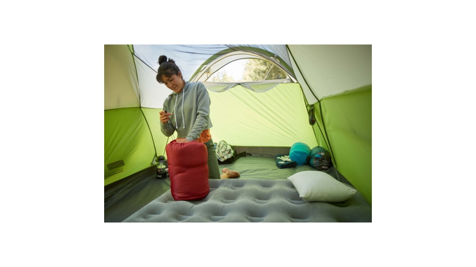 Coleman Flatlands Sleeping Bag, 30 F, Mahogany, CM1010410016-20
