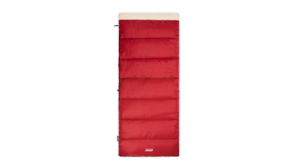 Coleman Flatlands Sleeping Bag, 30 F, Mahogany, CM1010410016-20