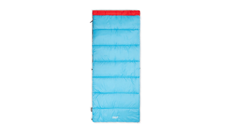 Coleman Flatlands Sleeping Bag, 40F, Med Blue, CM1010410016-21
