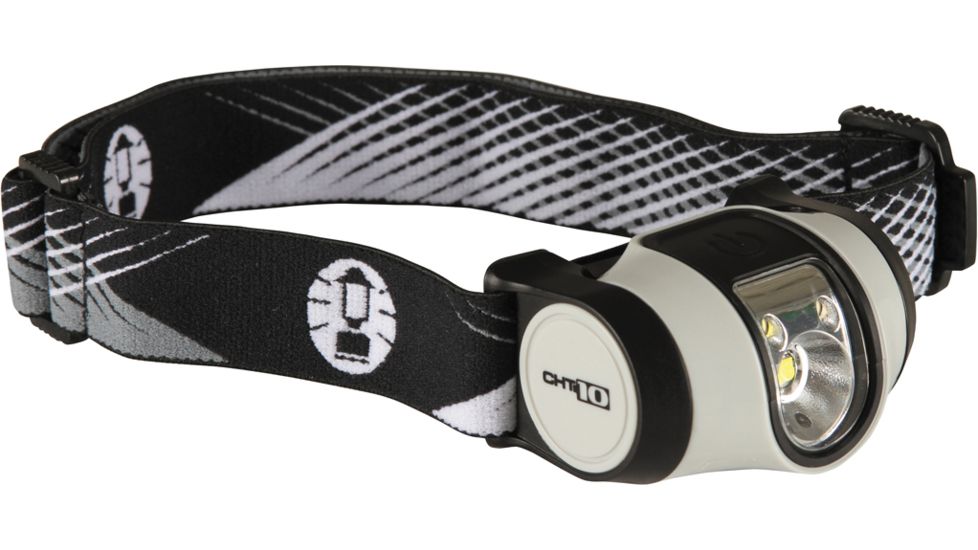 Coleman Headlamp, 3AAA, CHT 10, Grey/Black 187749