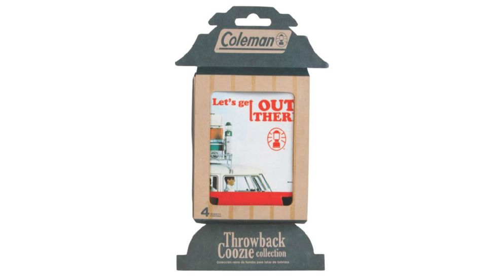 Coleman Lantern Coozie Can Holder Display, Assorted, Pack of 4 2000020325