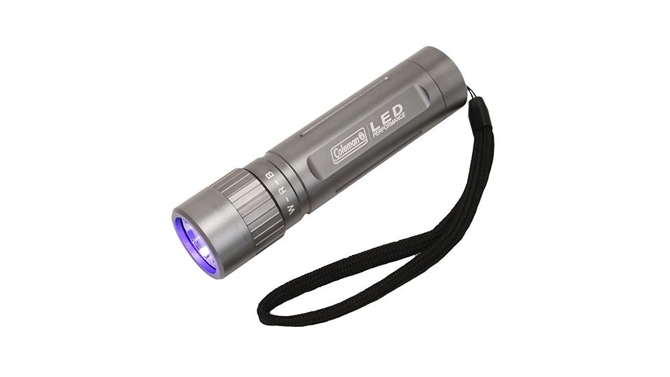 Coleman LED Multi-Color 95 Lu. Flashlight, Right/White/Blue, 3 x AAA 187677