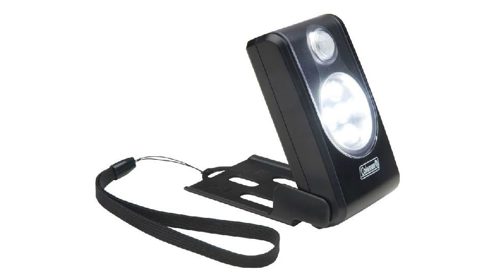 Coleman Motion Sensor LED Security Light, 95 Lumens, 3AAA Batteries, Black 2000009454