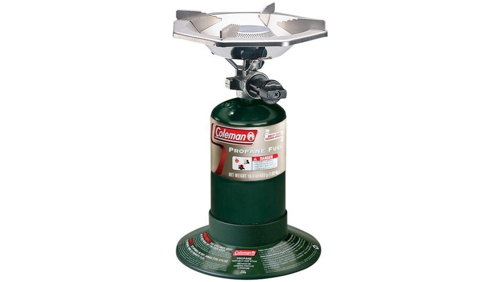 Coleman 1-Burner Bottletop Propane Stove, Green, CM1011010001-3