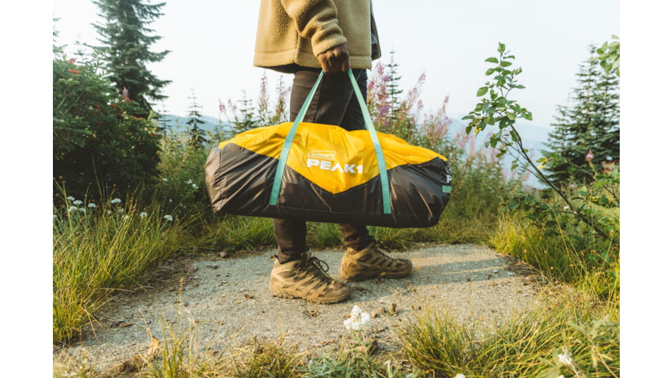 Coleman PEAK1 Backpacking Tent - 6 Person, Dark Stone, CM1010110023-17