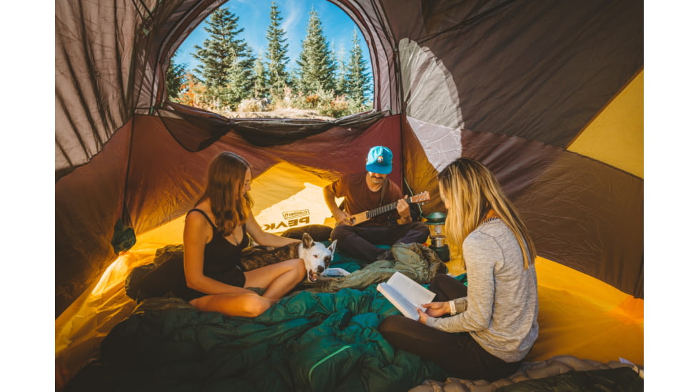 Coleman PEAK1 Backpacking Tent - 6 Person, Dark Stone, CM1010110023-17