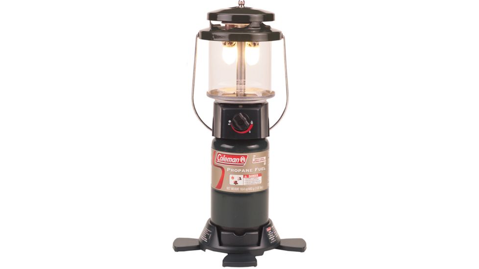 Coleman 1000 Lumens Portable Propane Lantern w/Hard Case, Green, CM1011510002-2