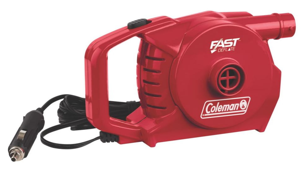Coleman QuickPump 12V DC Pump, Red 2000017846