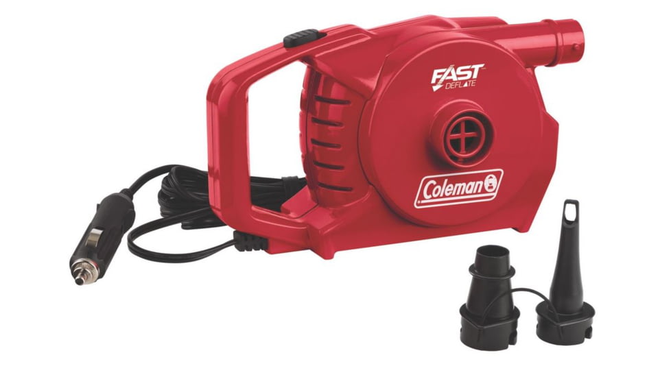 Coleman QuickPump 12V DC Pump, Red 2000017846