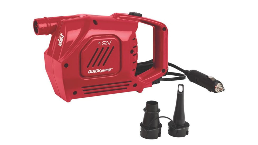 Coleman QuickPump 12V DC Pump, Red 2000017846