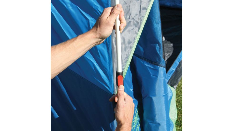 Coleman Signal Mountain 2 Room 8-Person Instant Tent, Blue 2000024697