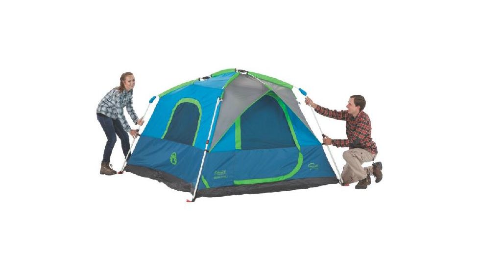 Coleman Signal Mountain 4-Person Instant Tent, Blue 2000025339