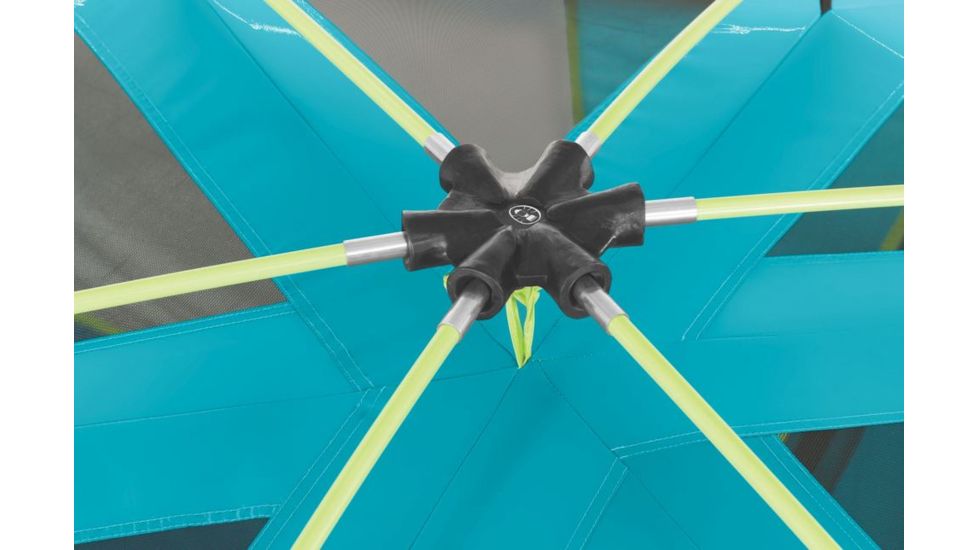 Coleman Tenaya Lake 6-Person Cabin Tent W/ Cabinets, Blue, 13 x 7 ft 2000018142