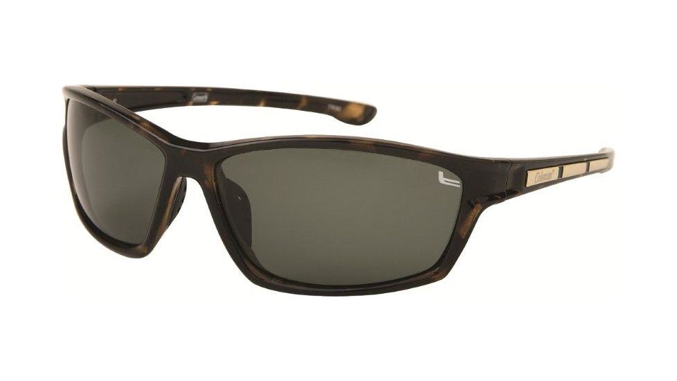 Coleman TR90 Sport 6507 Bifocal Prescription Sunglasses - Brown Tortoise Shell Frame CC2 6507-C3BF