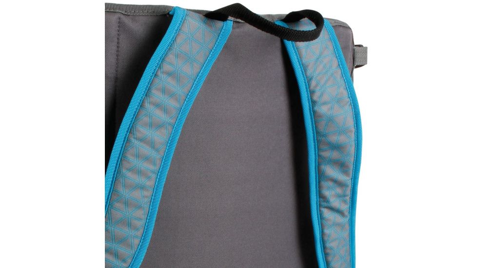 Coleman Treklite Cooler Pack Chair, Built-in 12 Can Cooler, Teal, 14.4 in Seat 2000020321