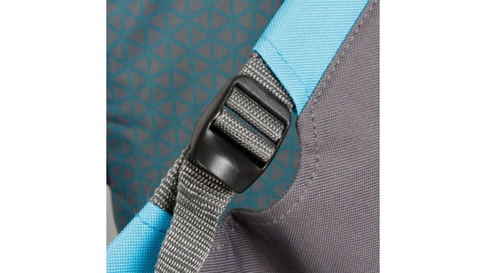 Coleman Treklite Cooler Pack Chair, Built-in 12 Can Cooler, Teal, 14.4 in Seat 2000020321