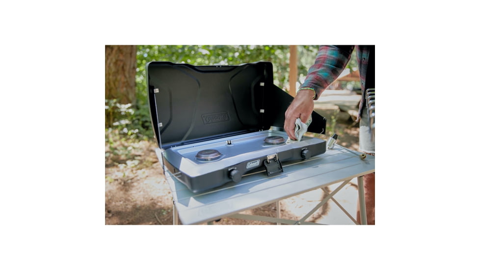 Coleman TRITON ML 2 Burner Propane Stove, Black, CM1011010003-4