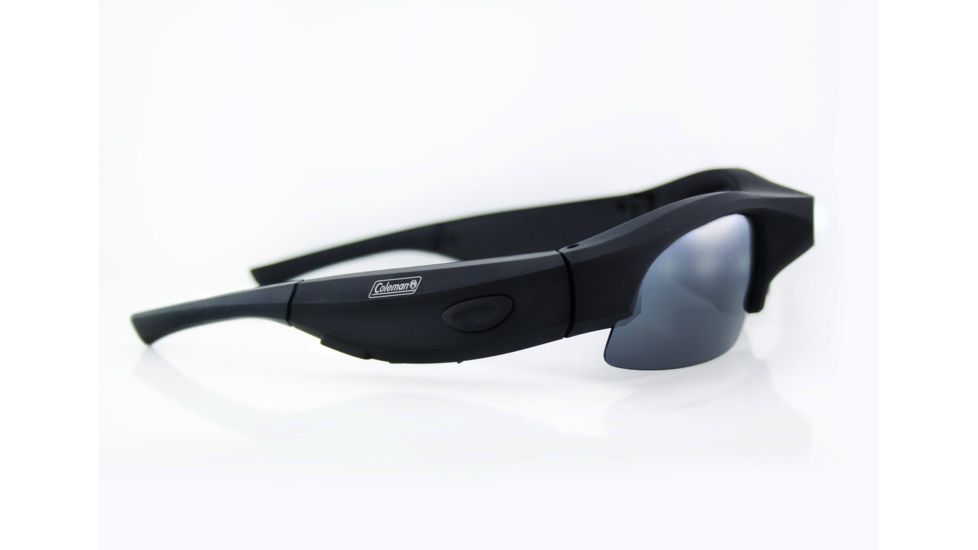 Coleman VisionHD 1080p HD Wearable POV Polarized Digital Video Sunglasses, Black G3HD-SUN