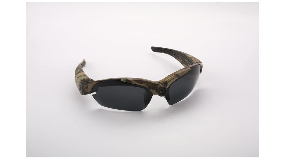 Coleman VisionHD 1080p HD/ 15.0 MP Wearable POV Polarized Digital Video Sunglasses, Camo G1HD-CAMO