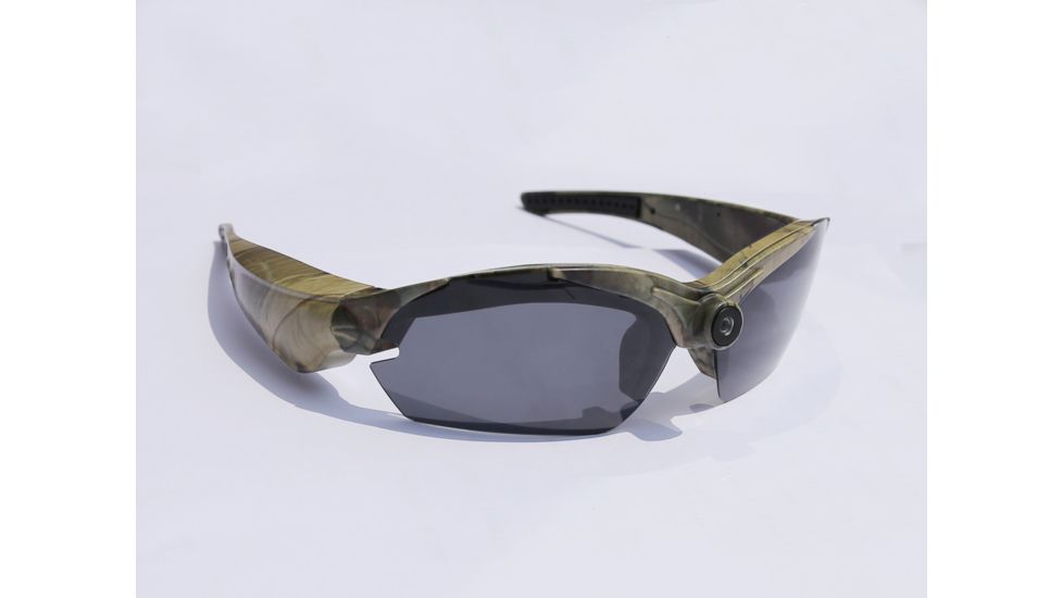 Coleman VisionHD 1080p HD/ 15.0 MP Wearable POV Polarized Digital Video Sunglasses, Camo G1HD-CAMO