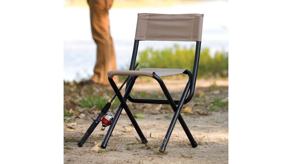 Coleman Woodsman II Multiple Use Stool, Supports up to 225 lbs, Tan, Seat 17.5 in 2000020260