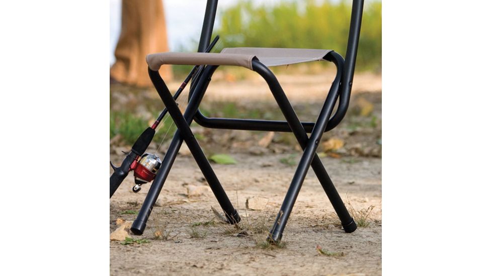 Coleman Woodsman II Multiple Use Stool, Supports up to 225 lbs, Tan, Seat 17.5 in 2000020260