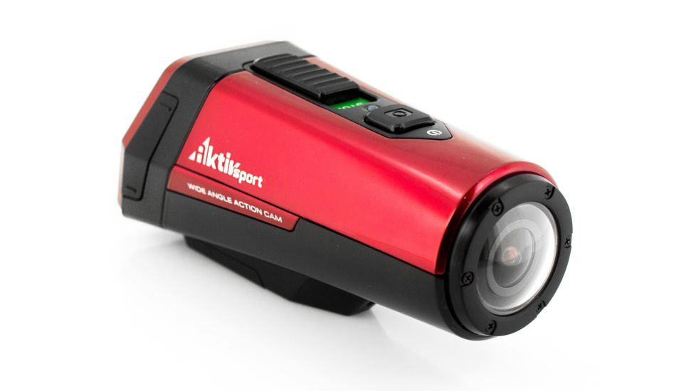 Coleman 1080p HD &amp; 16.0 MP Waterproof Sports &amp; Exercise Camera w/Built-in GPS, Red CX9WP-R