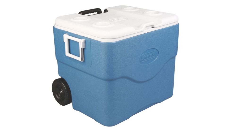 Coleman Xtreme 5  - 75 Quart Wheeled Cooler , Telescoping Handle, Blue, Holds 118 Cans 3000001733