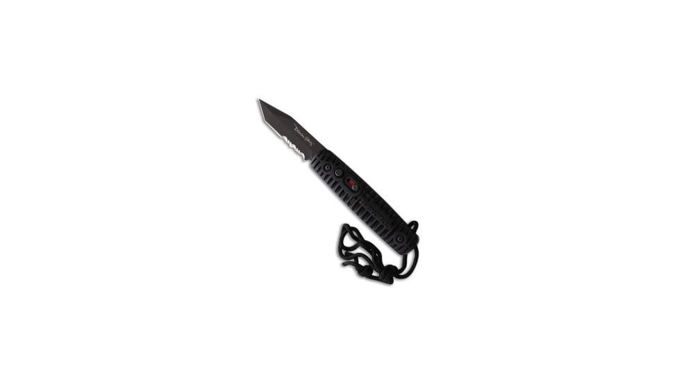 Colonial Knife Co. Colonial Knife Co. Auto Ranger Auto Knife Black Polymer 2.75" Black Serr*DISC*, Black, Stainless Steel, adult, BHQ-236239